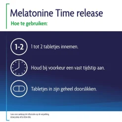 Shiepz Melatonine Time Release 0,1mg Tabletten Discount
