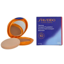 Shiseido Tanning Compact Foundation SPF10 12 g New