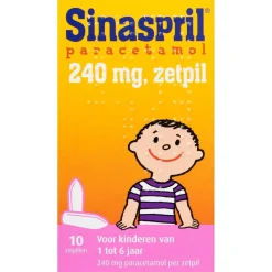Sinaspril Paracetamol 240mg Zetpillen Hot
