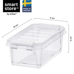 SmartStore Set van 10 Stevige Opbergbox Classic 0.3L Outlet