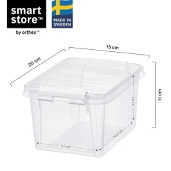 SmartStore Set van 10 Stevige Opbergbox Classic 1.5L New