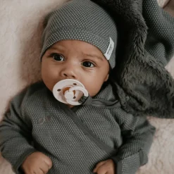 Snoozebaby Storm Grey Newborn Slaapzak 0-3 mnd Online