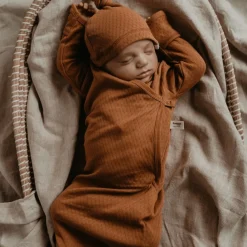 Snoozebaby Toffee Brown Newborn Slaapzak 0-3 mnd New