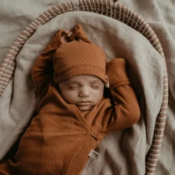 Snoozebaby Toffee Brown Newborn Slaapzak 0-3 mnd New