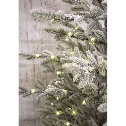 Snowy Jersey verlichte kunstkerstboom Online
