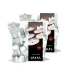 Spaas Maxi Theelichten Wit 10u Ø5,8cm 40 x 2 Stuks New