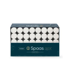 Spaas Theelichten Wit 6u Ø3,9cm 2 x 120 Stuks Grootverpakking Discount