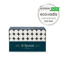 Spaas Theelichten Wit 6u Ø3,9cm 2 x 120 Stuks Grootverpakking Discount