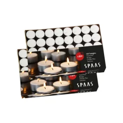 Spaas Theelichten Wit 8u Ø3,9cm 2 x 120 Stuks Grootverpakking Sale