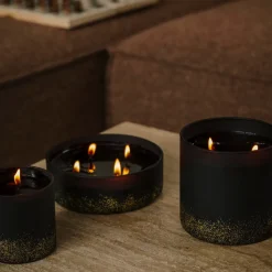 Spaas WinterGlow Geurkaarsen Warm Woods Spar & Cederhout Kaarsenset Clearance