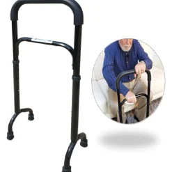 Orange Stabiele wandelstok met sta op functie Clearance