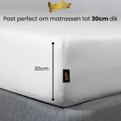 Superieur Katoen Matras Hoeslaken New