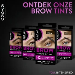 Syoss Brow Tint Donkerblond Permanente Wenkbrauwverf Sale