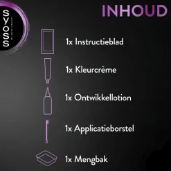 Syoss Brow Tint Donkerbruin Permanente Wenkbrauwverf