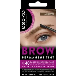 Syoss Brow Tint Lichtbruin Permanente Wenkbrauwverf Discount