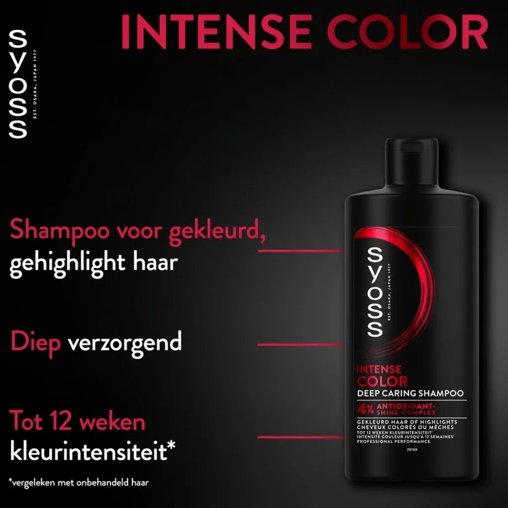 Syoss Intense Color Deep Caring Shampoo Outlet