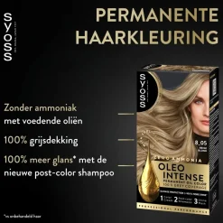 Syoss Oleo Intense 8-05 Beige Blond Haarkleuring Hot