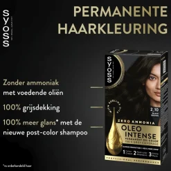Syoss Oleo Intense 2-10 Bruinzwart Haarkleuring Sale