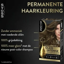 Syoss Oleo Intense 6-10 Donkerblond Haarkleuring Hot