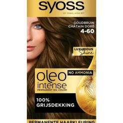 Syoss Oleo Intense 4-60 Goudbruin Haarkleuring Clearance