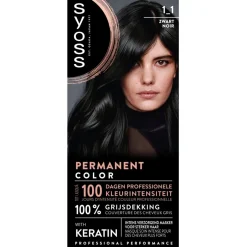 Syoss Salonplex 1-1 Zwart Permanente Haarkleuring Outlet