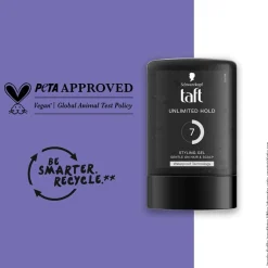 Taft Unlimited Hold Level 7 Haargel Discount