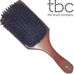 TBC Boar Bristle plaatborstel met varkenshaar