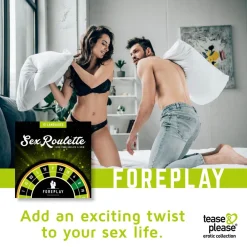 Tease & Please Sex Roulette Foreplay Spel voor Koppels Discount