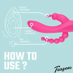 Teazers Dubbele Rabbit Vibrator