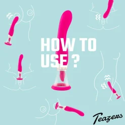 Teazers Pleasure Pump Met G-Spot Vibrator