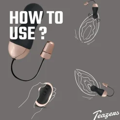 Teazers Vibratie-Eitje Met Afstandsbediening Discount