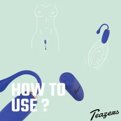 Teazers Vibrerend Ei met Afstandsbediening Sale