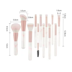 Technique PRO Blooming Make-up Brushes - 12 Make-up kwasten met etui Clearance
