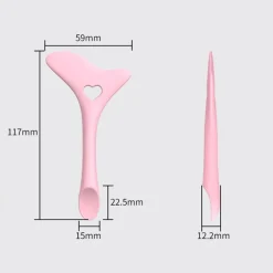 Technique PRO Make-up Sjablonen voor Eyeliner en Lippen Clearance