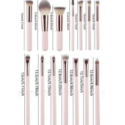 Technique PRO Prism Make-up kwastenset - 14 make-up kwasten New