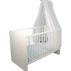 Tega Baby Wit Piekstok & Sluierstandaard met Klembevestiging Clearance