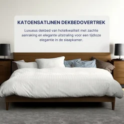 Ten Cate 100% Katoensatijnen Lits-Jumeaux Dekbedovertrek Outlet