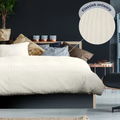 Ten Cate 100% Katoensatijnen Lits-Jumeaux Dekbedovertrek Outlet