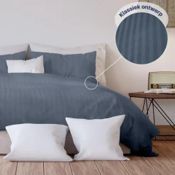 Ten Cate 100% Katoensatijnen Eenpersoons Dekbedovertrek Clearance