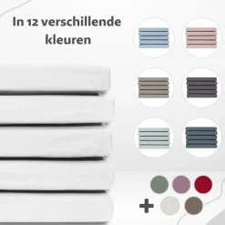 Ten Cate 100% Katoensatijnen Hoeslaken Hot