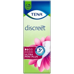 Tena Lady Discreet Ultra Mini Plus Inlegkruisjes Hot