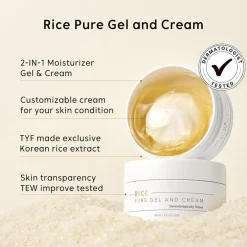 THANK YOU FARMER Rice Pure Gel and Cream Outlet