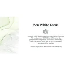 Therme Zen White Lotus Foaming Bath Oil Discount