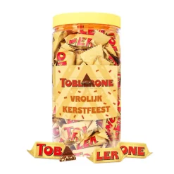 Toblerone Mini "Vrolijk Kerstfeest" melkchocolade met nougat, amandel en honing Online