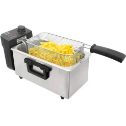 Tomado TDF3000S Frituurpan Koude zone friteuse 3 liter inhoud