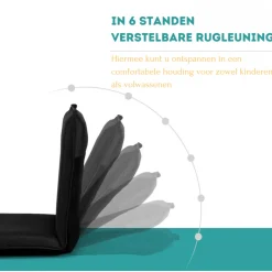 Trendmix Vloerstoel Meditatiestoel Met 6-Traps Verstelbare Rugleuning New