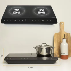 Tristar Inductiekookplaat IK-6162 2 Kookzones Hot