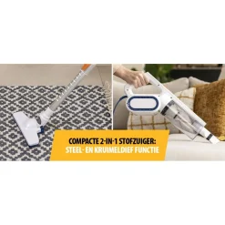 Tristar SZ2308 2in1 Steelstofzuiger en kruimeldief met draad Inclusief twee opzetstukken Best