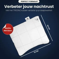 Troonz Buikslaap Hoofdkussen Plus One