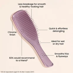 Tangle Teezer Ultimate Chrome Mauve Copper Clearance